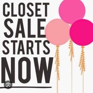 Closet Sale Starts Now - Reasonable Offers Considered. Bundle & Save!!